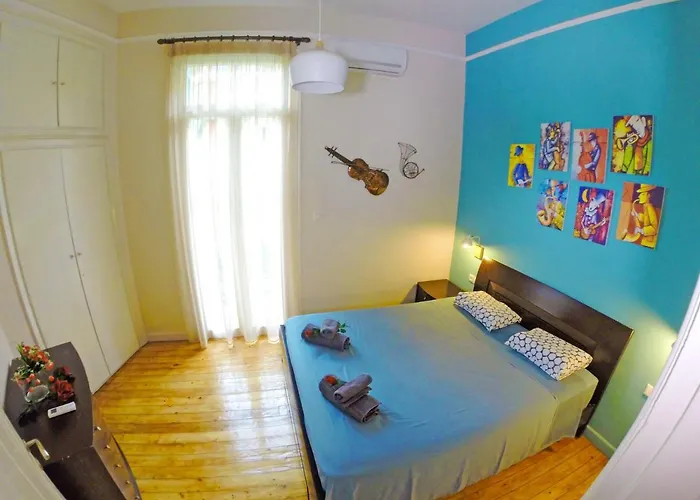 Daire Antigonidon Skyline View Penthouse *